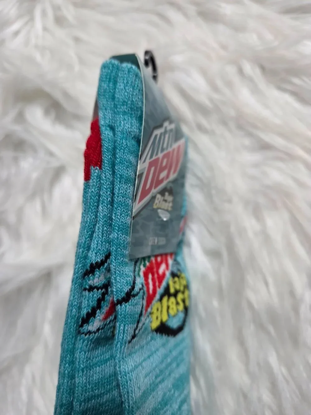 Mountain Dew Baja Blast Crew Socks